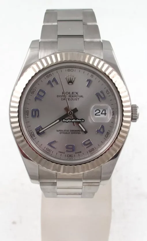 Attractive Fake Rolex Datejust II 116334 Caliber 3136 Automatic Movement 41mm Steel Case Mens/unisex Watch - Image 2
