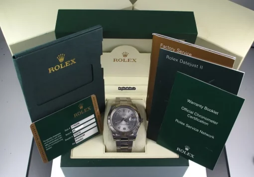 Attractive Fake Rolex Datejust II 116334 Caliber 3136 Automatic Movement 41mm Steel Case Mens/unisex Watch - Image 6