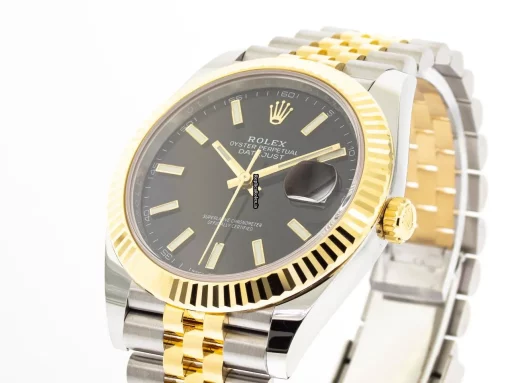 Awesome Fake Rolex Datejust 126333 Caliber 3235 Automatic Movement 41mm Gold/steel Case Mens/unisex Watch