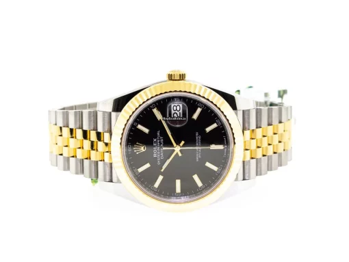 Awesome Fake Rolex Datejust 126333 Caliber 3235 Automatic Movement 41mm Gold/steel Case Mens/unisex Watch - Image 4