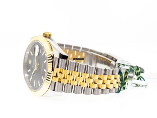 Awesome Fake Rolex Datejust 126333 Caliber 3235 Automatic Movement 41mm Gold/steel Case Mens/unisex Watch - Image 5