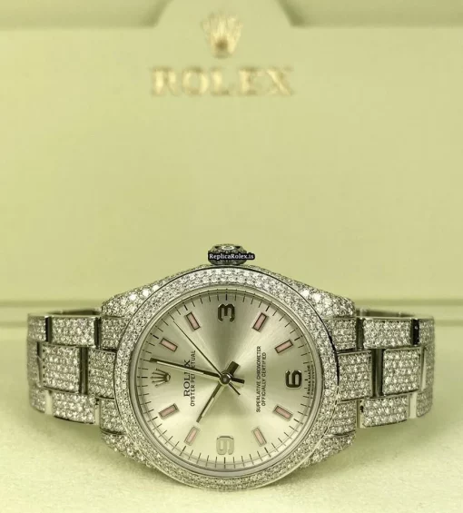 Lovely Fake Rolex Oyster Perpetual 31 177200 Caliber 2231 Automatic Movement 31mm Steel Case Womens Watch
