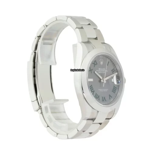 Durable Fake Rolex Datejust 126300 Caliber 3235 Automatic Movement 41x48mm Steel Case Mens/unisex Watch - Image 6