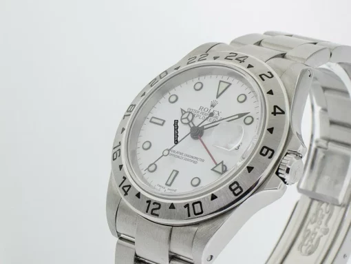 Awesome Fake Rolex Explorer II 16570 Caliber 3185 Automatic Movement 40mm Steel Case Mens/unisex Watch - Image 2