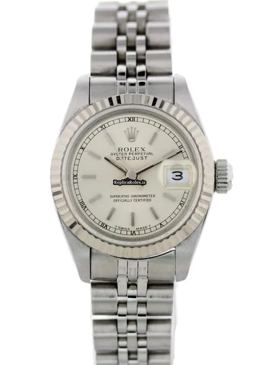 Distinctive Replicas Rolex Lady-datejust 69174 Automatic Movement 26mm Steel Case Womens Watch - Image 2
