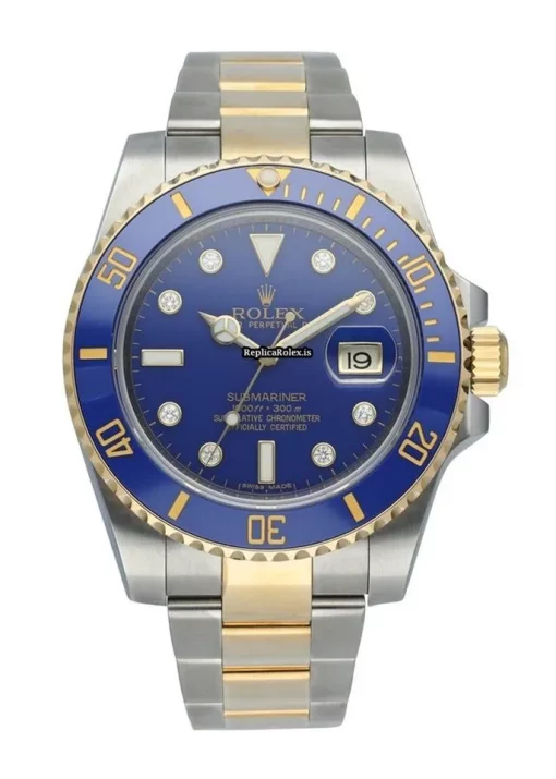 Beautiful Fake Rolex Submariner Date 116613lb Caliber 3135 Automatic Movement 40mm Steel Case Mens/unisex Watch