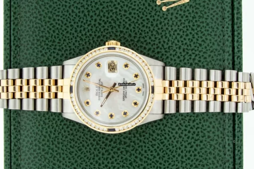 Affordable Fake Rolex Datejust 16013 Caliber 3035 Automatic Movement 36mm Gold/steel Case Mens/unisex Watch - Image 4