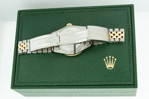 Affordable Fake Rolex Datejust 16013 Caliber 3035 Automatic Movement 36mm Gold/steel Case Mens/unisex Watch - Image 9