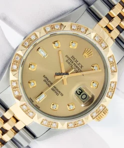 Special Fakes Rolex Datejust 16013 Caliber 3135 Automatic Movement 36mm Gold/steel Case Mens/unisex Watch