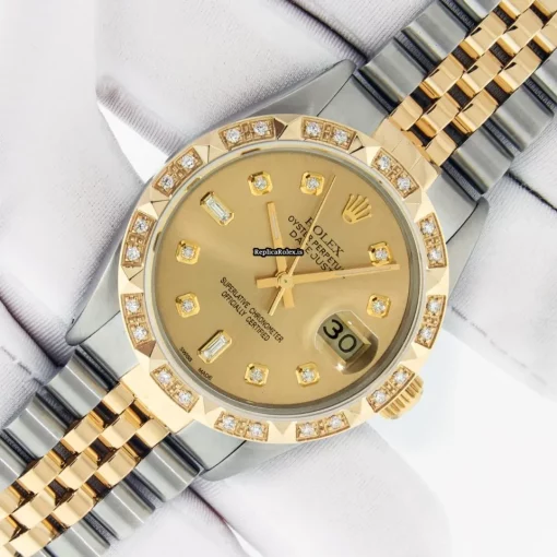 Special Fakes Rolex Datejust 16013 Caliber 3135 Automatic Movement 36mm Gold/steel Case Mens/unisex Watch - Image 2