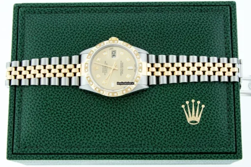 Special Fakes Rolex Datejust 16013 Caliber 3135 Automatic Movement 36mm Gold/steel Case Mens/unisex Watch - Image 4
