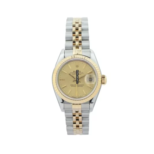 Neat Replica Rolex Lady-datejust 69173 Caliber 2135 Automatic Movement 26mm Gold/steel Case Womens Watch