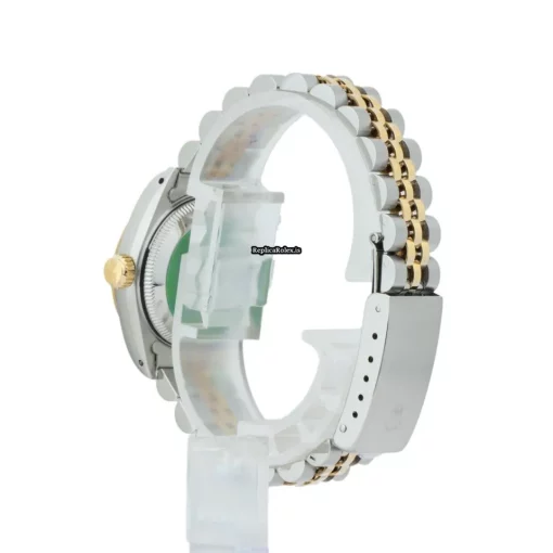 Neat Replica Rolex Lady-datejust 69173 Caliber 2135 Automatic Movement 26mm Gold/steel Case Womens Watch - Image 3