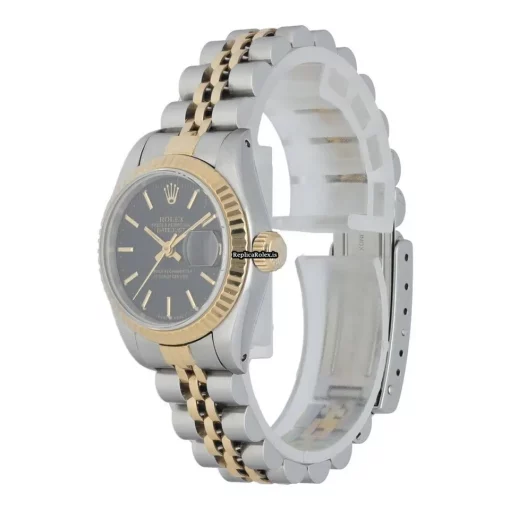 Durable Fake Rolex Lady-datejust 69173 Caliber 3135 Automatic Movement 26mm Steel Case Womens Watch - Image 2