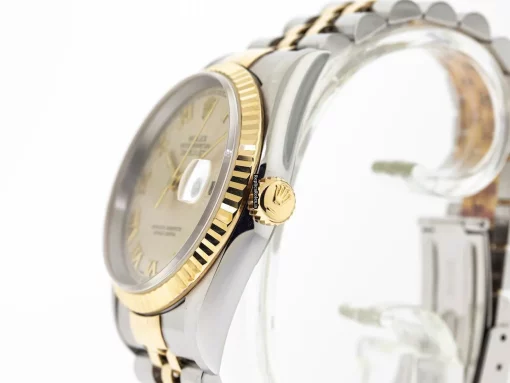 High Quality Replica Rolex Datejust 16233 Caliber 3135 Automatic Movement 36mm Gold/steel Case Mens/unisex Watch - Image 8