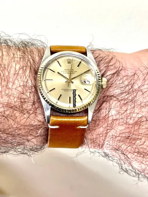 High Quality Imitation Rolex Datejust 1601 Caliber 1570 Automatic Movement 36mm Gold/steel Case Mens/unisex Watch - Image 13