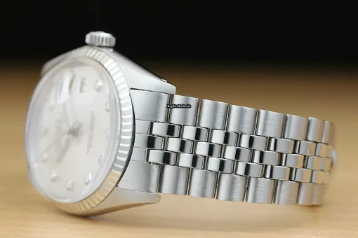 Trustworthy Replica Rolex Datejust 1601 Caliber 1570 Automatic Movement 36mm Steel Case Mens/unisex Watch - Image 4