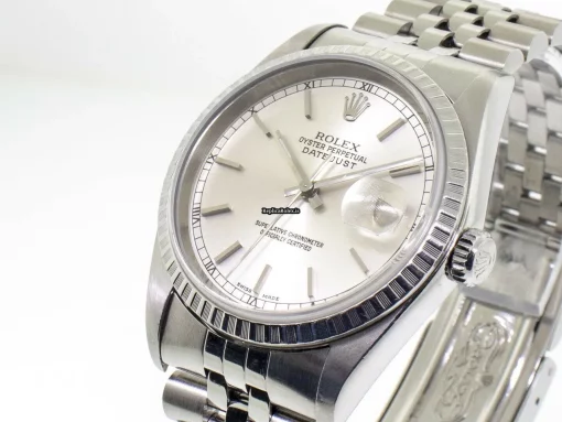 Great Clone Rolex Datejust 16220 Automatic Movement 36mm Steel Case Mens/unisex Watch - Image 2