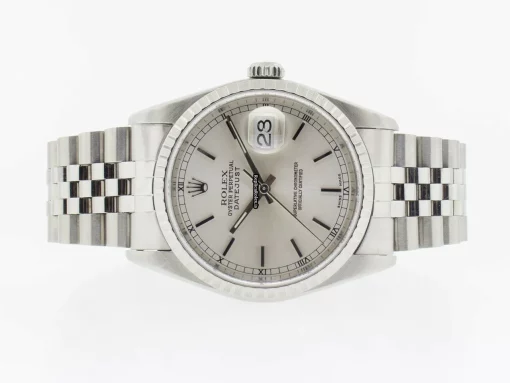 Great Clone Rolex Datejust 16220 Automatic Movement 36mm Steel Case Mens/unisex Watch - Image 6
