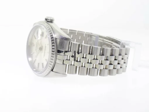 Great Clone Rolex Datejust 16220 Automatic Movement 36mm Steel Case Mens/unisex Watch - Image 7