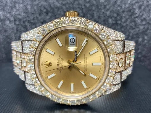 Beautiful Imitation Rolex Datejust II 116333 Caliber 3136 Automatic Movement 41mm Gold/steel Case Mens/unisex Watch