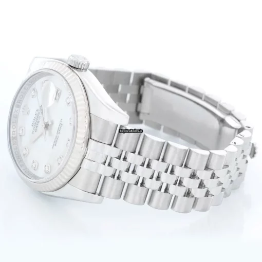 Appealing Fake Rolex Lady-datejust 116234 Automatic Movement 36mm Gold/steel Case Mens/unisex Watch - Image 3