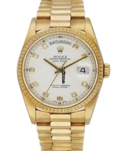 Terrific Knockoff Rolex Day-date 36 18238 Automatic Movement 36mm Yellow Gold Case Mens/unisex Watch