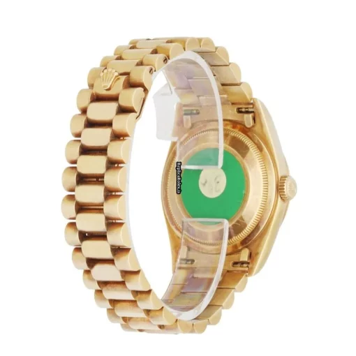 Terrific Knockoff Rolex Day-date 36 18238 Automatic Movement 36mm Yellow Gold Case Mens/unisex Watch - Image 4