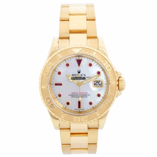 Ideal Replica Rolex Yacht-master 16628 Automatic Movement 40mm Yellow Gold Case Mens/unisex Watch