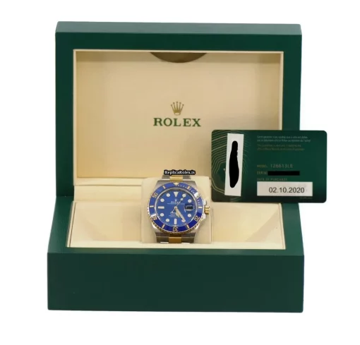 Ideal Knockoff Rolex Submariner Date 126613lb Caliber 3235 Automatic Movement 41mm Gold/steel Case Mens/unisex Watch - Image 4