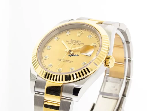 Durable Fake Rolex Datejust 126333 Caliber 3235 Automatic Movement 41mm Gold/steel Case Mens/unisex Watch