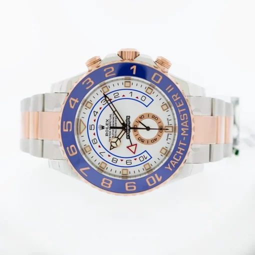 Amazing Replica Rolex Yacht-master II 116681 Caliber 4161 Automatic Movement 44mm Gold/steel Case Mens/unisex Watch - Image 6