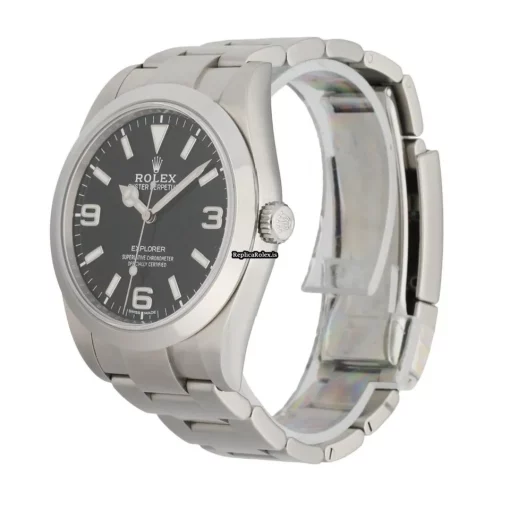 Great Knockoff Rolex Explorer 214270 Caliber 3132 Automatic Movement 39mm Steel Case Mens/unisex Watch - Image 2