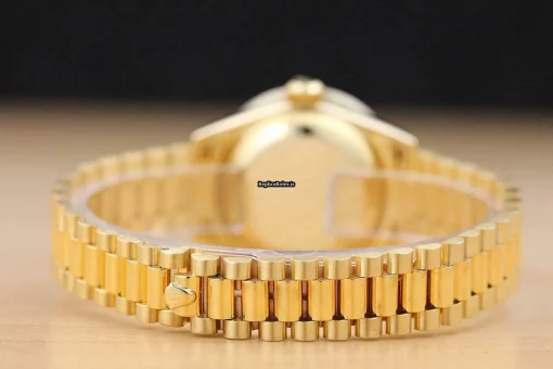 Best Replica Rolex Lady-datejust 69178 Caliber 2135 Automatic Movement 26mm Yellow Gold Case Womens Watch - Image 7