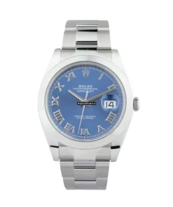 Fabulous Fake Rolex Datejust 126300 Caliber 3235 Automatic Movement 41x48mm Steel Case Mens/unisex Watch