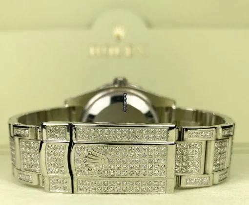 Excellent Fake Rolex Air King 114200 Caliber 3130 Automatic Movement 34mm Steel Case Mens/unisex Watch - Image 4