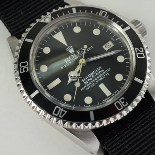 Excellent Fake Rolex Sea-dweller 1665 Caliber 1570 Automatic Movement 39x40mm Steel Case Mens/unisex Watch - Image 4