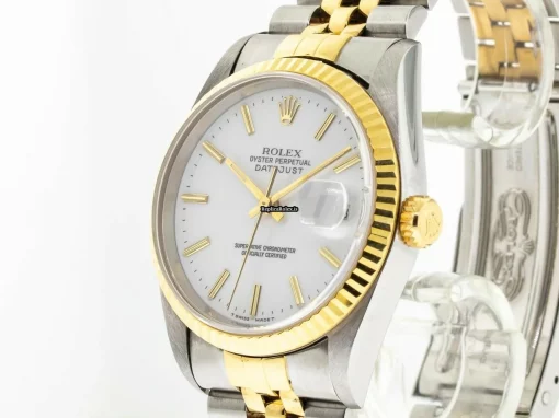 Good Replica Rolex Datejust 16233 Caliber 3135 Automatic Movement 36mm Gold/steel Case Mens/unisex Watch - Image 2