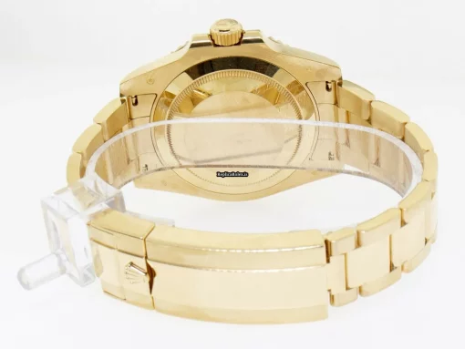 Defect Imitation Rolex Submariner Date 116618bl Automatic Movement 40mm Yellow Gold Case Mens/unisex Watch - Image 9