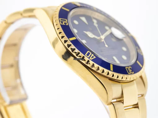 Inexpensive Knockoff Rolex Submariner Date 16618 Caliber 3135 Automatic Movement 40mm Yellow Gold Case Mens/unisex Watch - Image 5