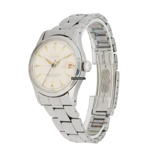 Quality Replica Rolex Oyster Perpetual Date 6518 Manual Winding Movement 34mm Steel Case Mens/unisex Watch - Image 2