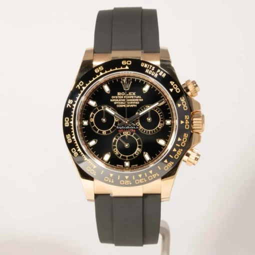 Distinctive Replica Rolex Daytona 116518ln-0040 Caliber 4130 Automatic Movement 40mm Yellow Gold Case Mens/unisex Watch