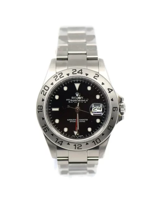 Top Replica Rolex Explorer II 16570 Caliber 3185 Automatic Movement 40mm Steel Case Mens/unisex Watch
