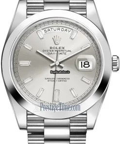 Excellent Replicas Rolex Day-date 40 228206 Automatic Movement 40mm Platinum Case Mens/unisex Watch