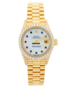 Luxury Fake Rolex Lady-datejust 79138 Automatic Movement 26mm Yellow Gold Case Womens Watch