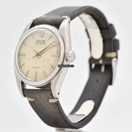 Stylish Fake Rolex Oyster Perpetual 6098 Caliber 775 Automatic Movement Watch - Image 2