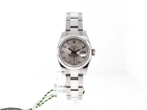 Incredible Replica Rolex Lady-datejust 179174 Caliber 2235 Automatic Movement 26mm Steel Case Womens Watch - Image 4