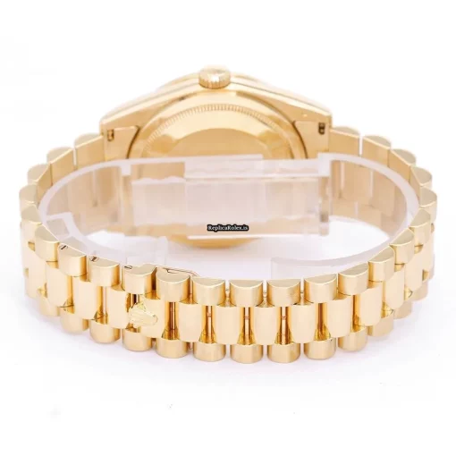 Lovely Replica Rolex Day-date 36 118348 Automatic Movement 36mm Yellow Gold Case Mens/unisex Watch - Image 3