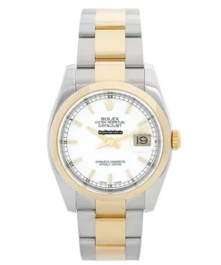 Incredible Copies Rolex Datejust 116203 Automatic Movement 36mm Gold/steel Case Mens/unisex Watch