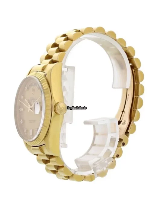 Superb Replica Rolex Day-date 36 18038 Automatic Movement 36mm Yellow Gold Case Mens/unisex Watch - Image 3